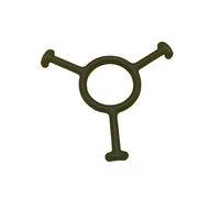 RIDUZIONE GHISA SMALTATA 3 PUNTE COMMERCIALE FRANKE DIAMETRO 13 cm