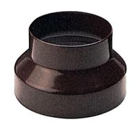 riduzione in acciaio marrone Ø 12/8 cm per tubo tubi stufa stufa camino