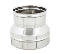 Riduzione inox 6 decimi AISI 304 da M 140 a F variabile