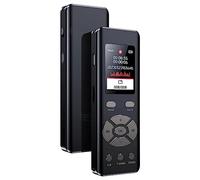 Riduzione intelligente del rumore digitale con microfono ad alta fedeltà 2 canali stereo AB Loop riproduzione MP3 per insegnanti, studenti, giornalisti, avvocati