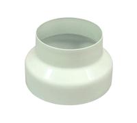 Riduzione Per Tubi Stufa Bianco Lucido - SAVE - Colore: Bianco, Riduzioni: 130/120