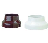 RIDUZIONE PER TUBI STUFA SMALTATA MARRONE 14-12