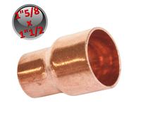 Riduzione raccordo ridotto rame a saldare maschio 1''5/8 x femmina 1''1/2