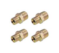 Riduzione Raccordo Riduttore-Nipplo Esagonale-1/2x3/8 BSP Connettore Maschio 4pz