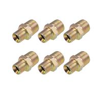 Riduzione Raccordo Riduttore-Nipplo Esagonale-1/2x3/8 BSP Connettore Maschio 6pz