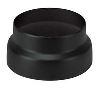 RIDUZIONE SMALTATA CLASSIC PER TUBO STUFA - Col. nero opaco - SAVE