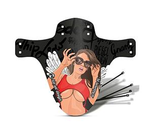RIE:SEL Design Schlamm, Mudguard Unisex Adulto, Ragazza Bella, Normale