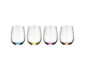 RIEDEL - Bicchieri ottici Happy O, 12 oz, multicolore