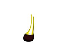 Riedel Decanter Cornetto Confetti Yellow Decanter in vetro giallo 1,2L