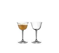 RIEDEL Drink Specific Glassware Sour Glass Optic, set da 2 pezzi, in cristallo trasparente, realizzato a macchina