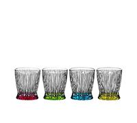 RIEDEL Fire & Ice Tumbler Bicchiere da Whisky Set 4 Pezzi Multicolore 295ml Cris