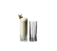 RIEDEL Fizz - Bicchiere da cocktail, bicchiere in vetro per bevande specifiche, 1 confezione da 2 pezzi, trasparente