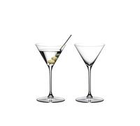RIEDEL Grape Martini/cocktail glass, confezione da 2 pezzi, cristallo trasparente, made in macchina