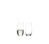 RIEDEL O Wine Tumbler Bicchiere da Vino, Cristallo, 2 unità (Confezione da 1)