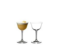 RIEDEL Sour - Bicchiere da cocktail, bicchiere in vetro per bevande specifiche, 1 confezione da 2 pezzi, trasparente