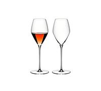 RIEDEL Veloce Rosè Bicchiere Vetro Set 2 Pezzi H 24cm