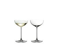 Riedel Veritas Calici da Champagne, Set di 2, Clear, 6 2/3h (in)
