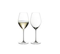 RIEDEL Veritas Calici da champagne, set di 2, Clear, 2 pezzi