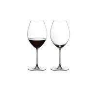 Riedel Veritas Old World Syrah-Set di 2 Bicchieri, Clear, 235mm, 600ml, 2 unità