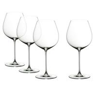 RIEDEL Veritas Old World Pinot Noir Wine Glass, confezione da 4 pezzi, Clear Crystal, Premium Machine Made