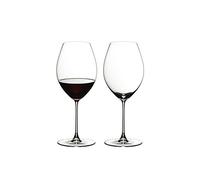 Riedel Veritas Old World Syrah-Set di 2 Bicchieri, Clear, 235mm, 600ml, 2 unità