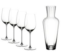 RIEDEL Veritas Riesling/Zinfandel + Mosel Decanter