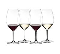 Riedel Wine Friendly 001 Magnum Set di 4 bicchieri da vino Bicchiere da vino rosso Bicchiere da vino bianco 995ml