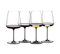 Riedel Winewings Tasting - Set di 4 calici da vino, colore: trasparente