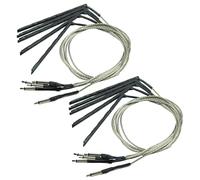 rieder 10 cavi pickup pieghevoli per chitarra acustica, sensibilità,