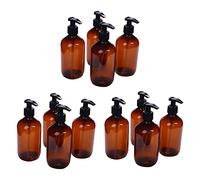 rieder 12Pz Flacone Da 500 Ml Pompa Trucco Bagno Liquido Bottiglia di Shampoo Dispenser Da Viaggio Contenitore per Gel Doccia Un Sapone