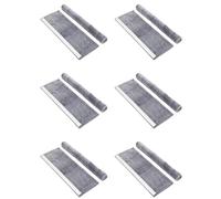 rieder 12X Frigorifero Maniglia Coperchio Maniglia Cucina Maniglie Decor Antiscivolo Protettivi per Forno A Microonde Conservare Fuori Impronte Digitali Olio Liquido Grigio