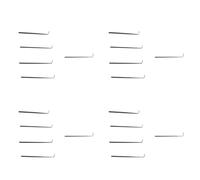 rieder 20 Pezzi Parrucca Estensione Dei Capelli Gancio Ago di Ventilazione per Parrucca Che Uncinetto Strumenti Riparazione Parrucche Pizzo Ago Gancio