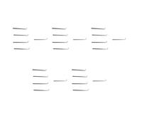 rieder 25 Pezzi Parrucca Estensione Dei Capelli Gancio Ago di Ventilazione per Parrucca Che Uncinetto Strumenti Riparazione Parrucche Pizzo Ago Gancio