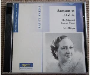 Rieger( Direttore), Vinay Ramon( Tenore), Ebe Stignani( Mezzo Soprano) - Samson Et Dalila