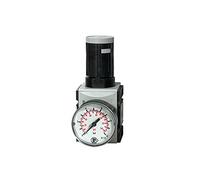 RIEGLER 100090-FU 7530 - Regolatore di pressione di precisione "FUTURA", con Mano, BG 2, G 3/8, 0,5-10 bar, 1 pezzo