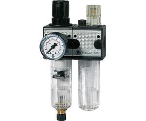 RIEGLER 100567-CL 12 K-HA - Unità di manutenzione multifix, con contenitore per PC, BG 1, G 3/8, 1 pezzo