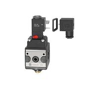 RIEGLER 100618-S 11-2 - Valvola di commutazione (valvola a 3/2 vie), multifix, 230 V AC, BG 1, G 1/4, 1 pezzo