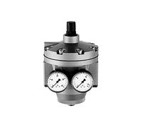 RIEGLER 101262-637.104 - Regolatore di pressione ad alte prestazioni con 2 manometri, G 1 1/2, 0,5-16 bar, 1 pezzo
