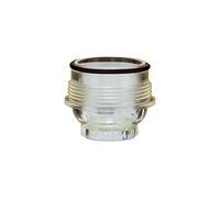 RIEGLER 101382-100/244 - Vassoio trasparente per regolatore di pressione per acqua potabile, R 1, R 1 1/4, 1 pezzo