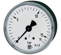 RIEGLER 101534-110.47-KD Standardmano, plastica, G 1/8 posteriore, 0-16,0 bar/230 psi, Ø 40, 1 pz