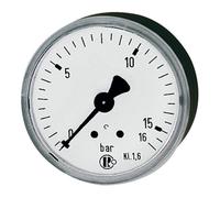 RIEGLER 101811-110.41/1 Standardmano, KS-G, G 1/8 centrale posteriore, 0-1,0 bar, Ø 40, 1 pezzo