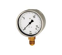 RIEGLER 102044-525 - Manometro, design robusto, G 1/2 inferiore, 0-4,0 bar, Ø 160, 1 pezzo