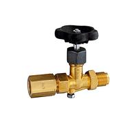 RIEGLER 102662-9016/M - Manicotto di bloccaggio per tenone, DIN16270, in ottone, G 1/2, 1 pezzo