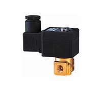 RIEGLER 102824-MV 1224 G 2/2 vie, MS, NC, diretto, 24 V DC, FKM, G 1/8, PN 0-5 bar, 1 pezzo