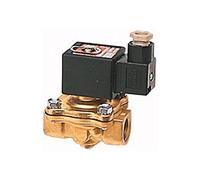 RIEGLER 102841-MV 1220/0 MV a 2/2 vie, MS,NC, zwangsg,230 V, 50-60 Hz, Rp 1 1/4,NBR, PN 0-9 bar, 1 pz
