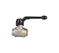 RIEGLER 103263-3350.04 - Valvola a sfera pesante, leva a mano, IG/IG, MS vern., G 1/2, 1 pezzo