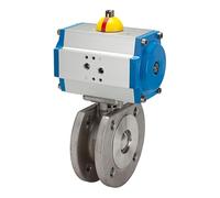 RIEGLER 103638-350.1015 - Mucca a flangia compatta, attuatore, a doppia azione, ES, DN 15, 1 pz