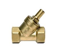 RIEGLER 103828-220.05 - Valvola di ritegno, sede obliqua, MS, Rp 1, 0,5 bar, 1 pezzo