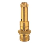 RIEGLER 103993-226.01-6,3 - Valvola di sicurezza DN 8, in ottone, G 1/4, pressione di risposta 6,3 bar, 1 pezzo