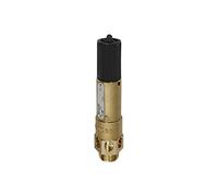 RIEGLER 105270-1144.03-14,5 Valvola di sicurezza ad alte prestazioni, MS, G 1, pressione di risposta 14,5 bar, 1 pezzo